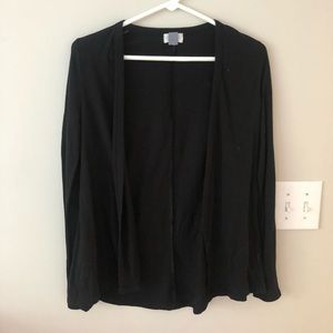 Soft Black Cardigan